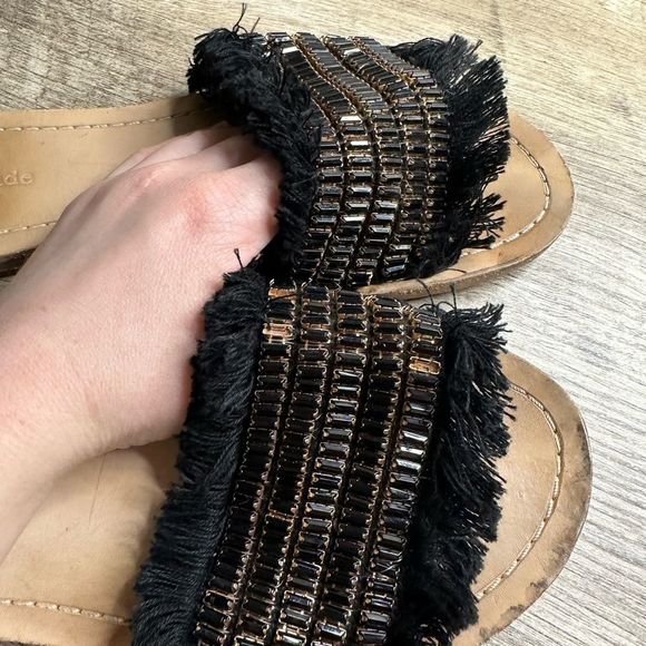 Kate Spade Soleina Fringe Sandals - Picture 6 of 7